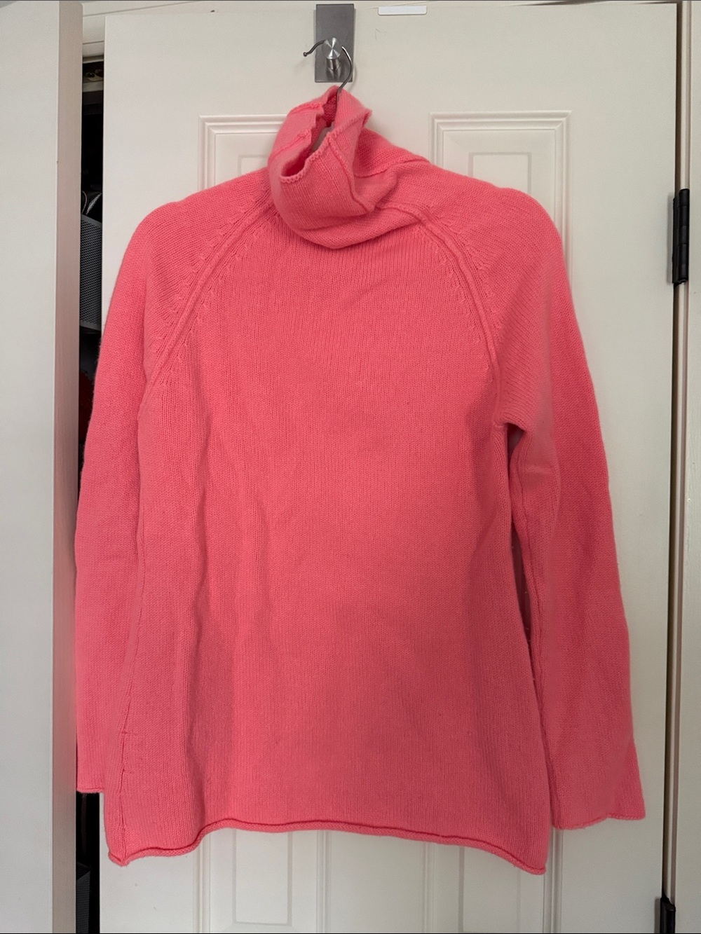 Pink Pineapple cashmere Turtleneck Sweater